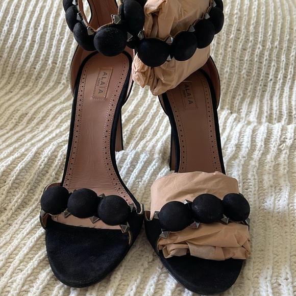 Brand new Alaia La Bombe 110 studded sandal - Picture 5 of 7